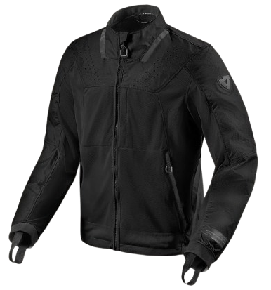 Veste moto Rev'it Mesh Territory vue de face pour road trip été en location chez Ramoto